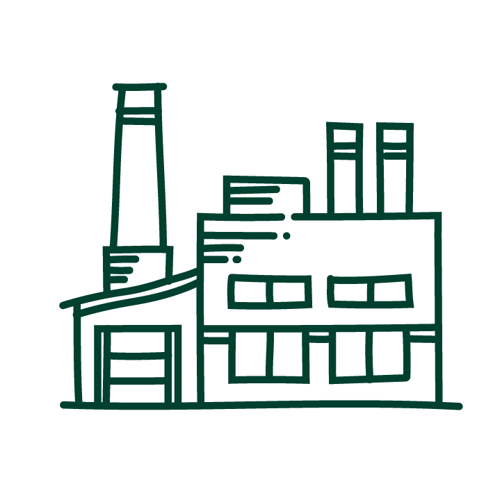 Manufacturing Dark Green