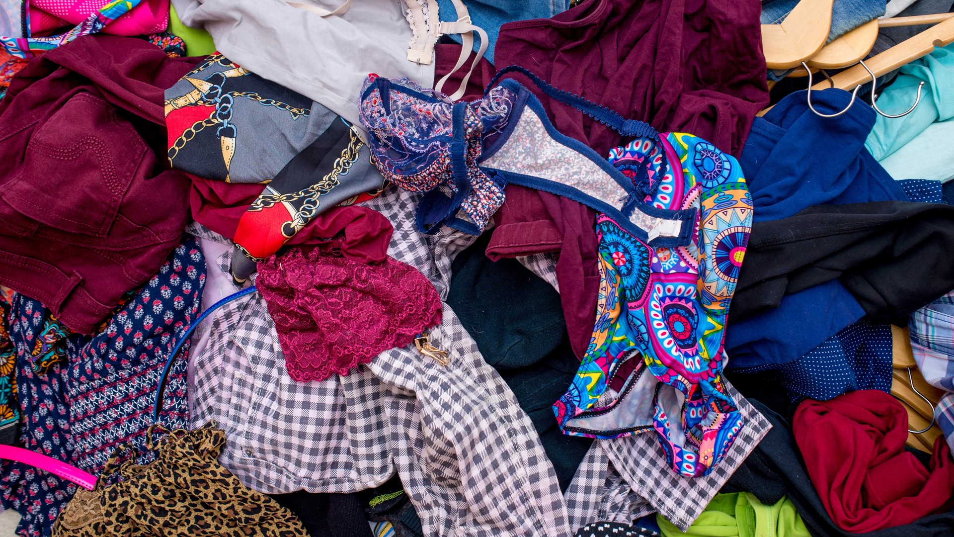 Clothing In Landfill