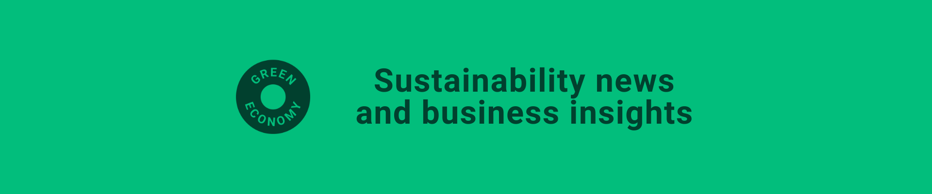 Sustainablenews Banner