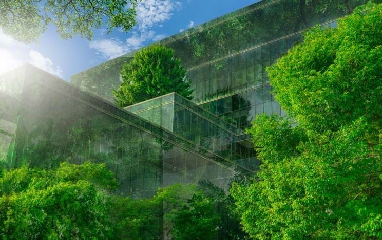Eco Building Gettyimages 1322608180